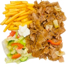 Talerz kebab z wo?owin?