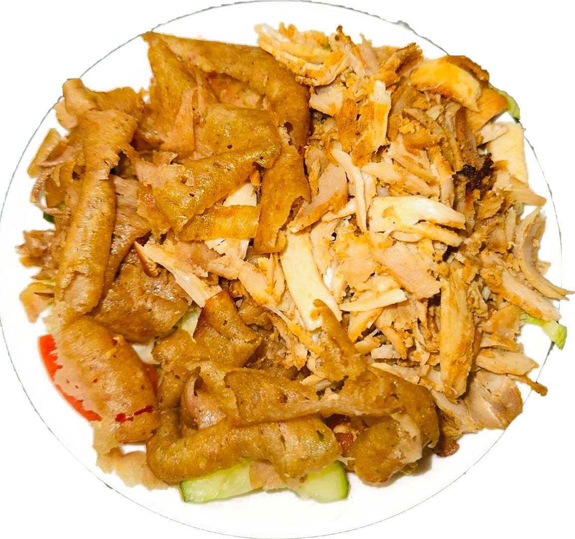 Sa?atka z grillowanym kurczakiem